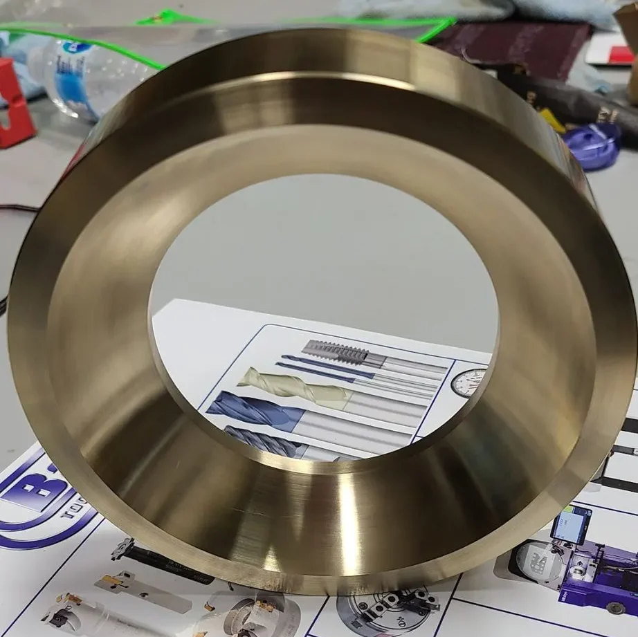 bronze-cnc-machined-ring-part-conroe-texas